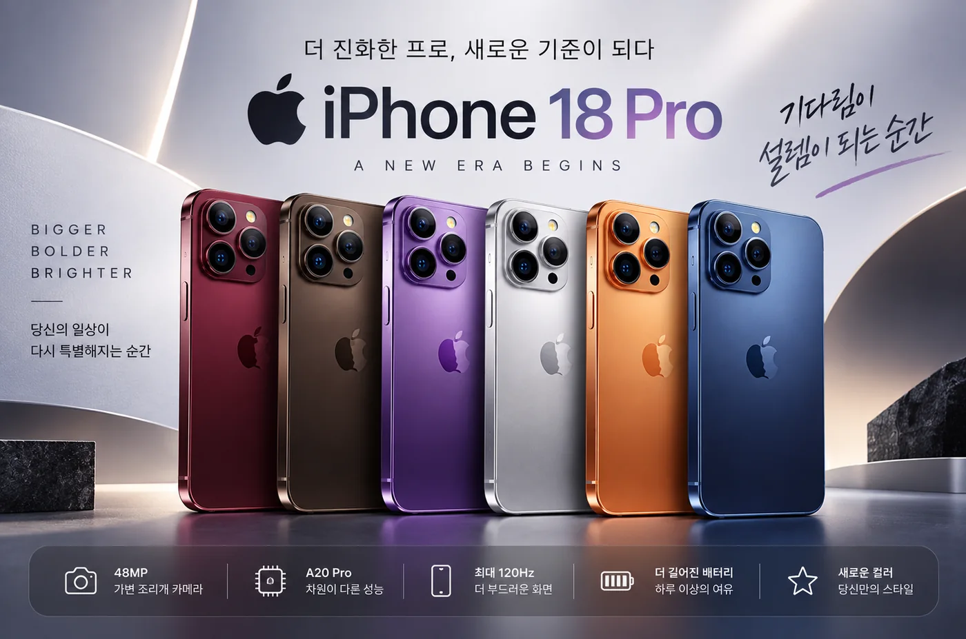 아이폰18 프로 출시 안내 배너